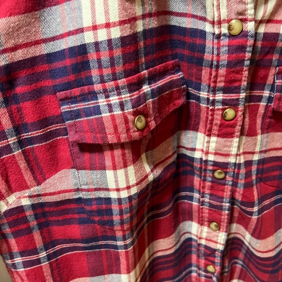 Jachs Girlfriend Flannel Shirt, Variety (M, Light Red) - Picture 5 of 15